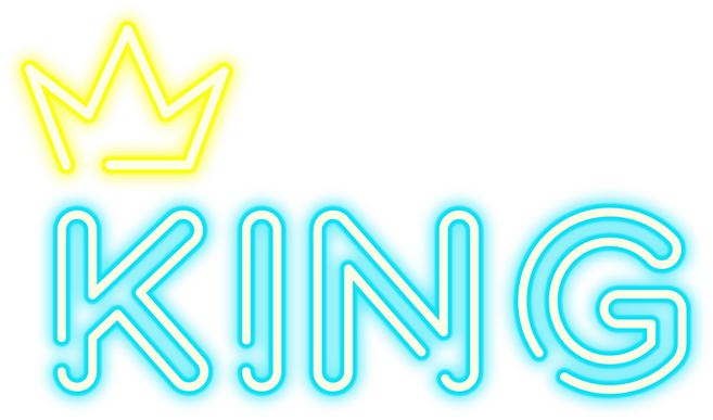 Neon Typeform Emotes King